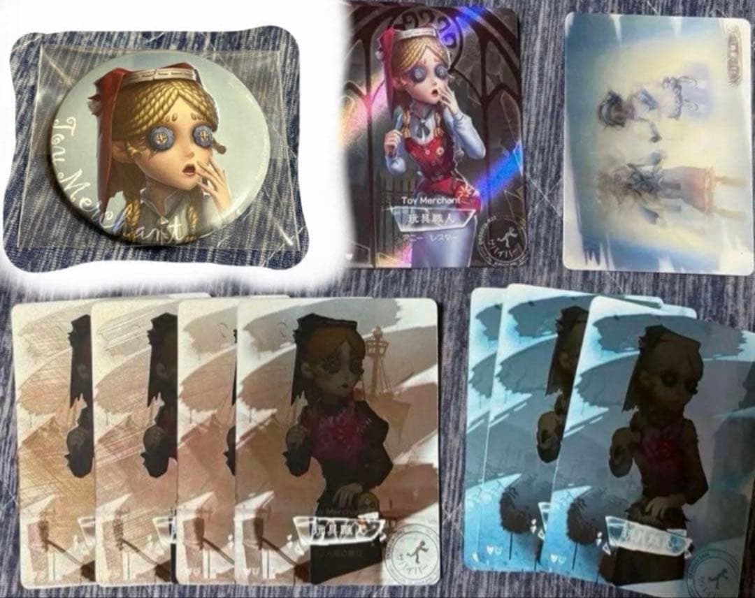 identityV 第五人格 缶バッジ アクスタ トレカ ぬいぐるみ まとめ売り