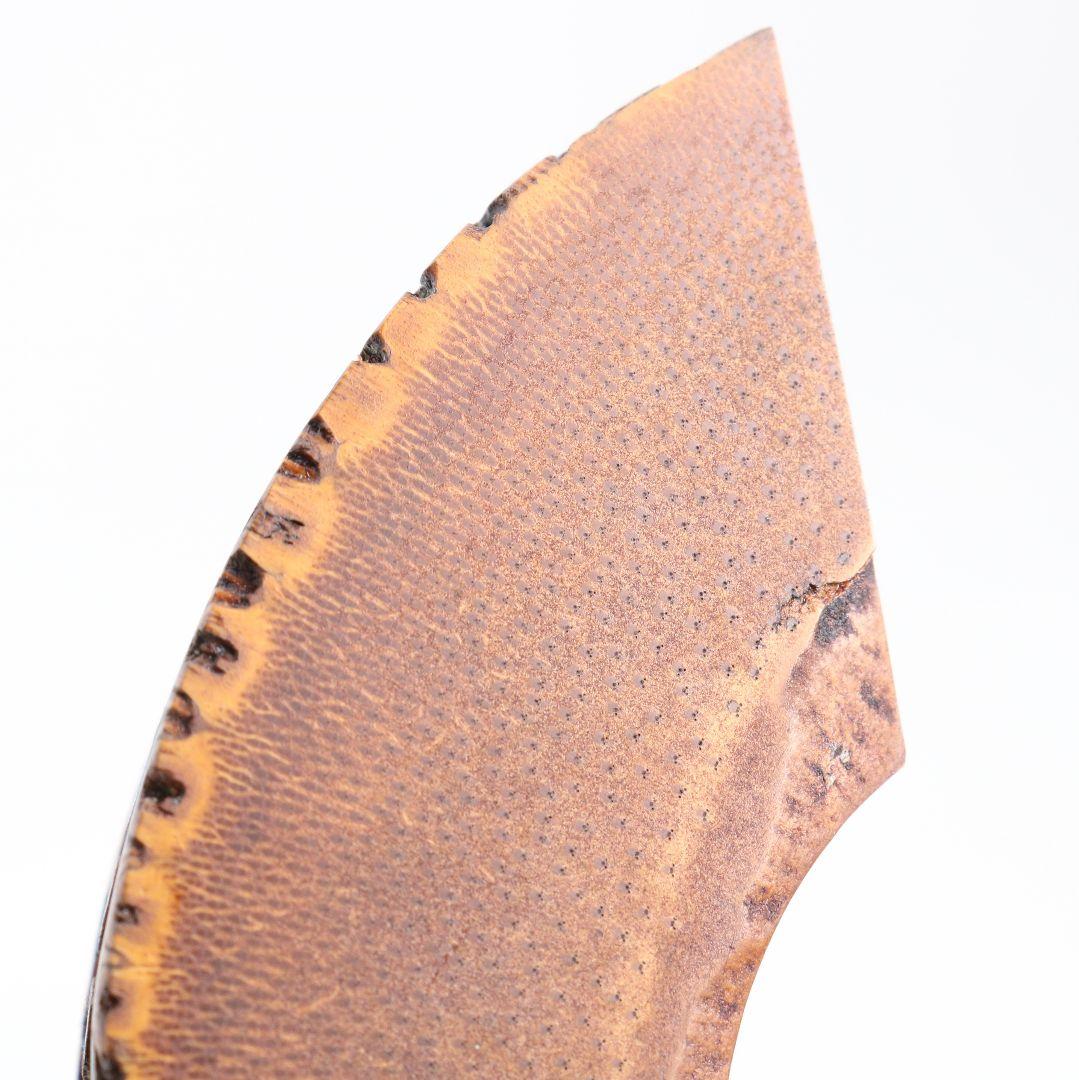 海野宗泰 つぼつぼ蒔絵 扇香合 茶道具 共箱共布　C899　N8