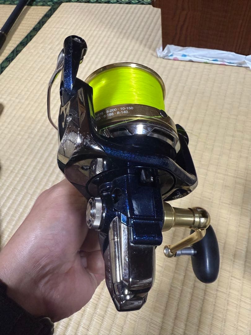 シマノブルズアイスペシャル遠投 真鯛 520p 遠投ＡＸブルズアイリール5080