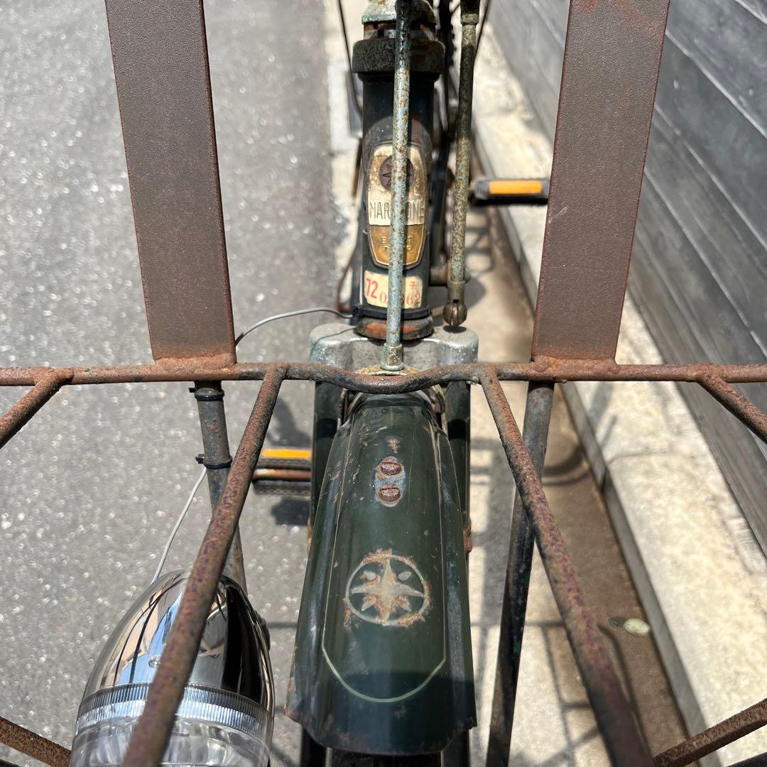ヴィンテージ自転車　昭和レトロ　丸米
