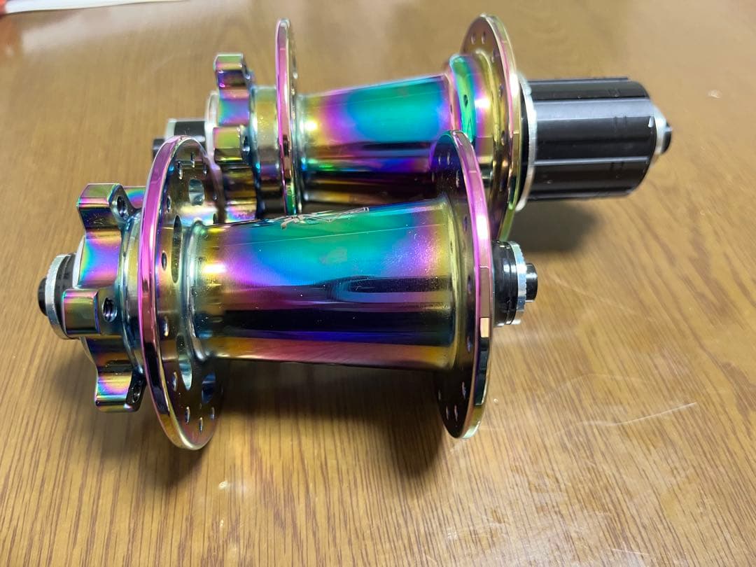 最終値下げmtb mtbhub 120ノッチ爆音ハブ 32h クイックリリース