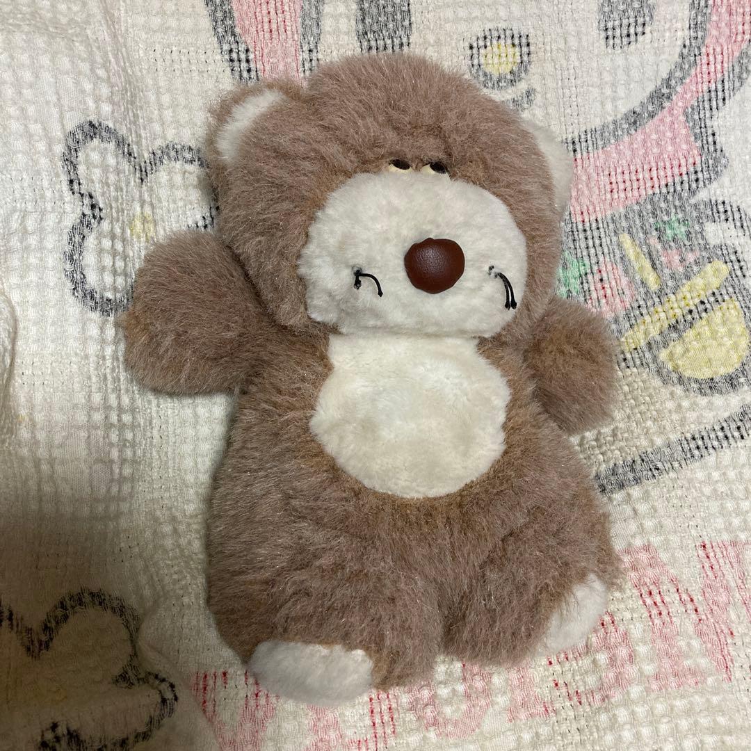 昭和レトロ　ヴィンテージ クマ　ぬいぐるみ　中古品　メーカー名不明