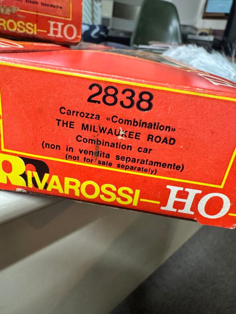 リバロッシ HOゲージ　ミルウォーキー鉄道 SL客車セット rivarossi