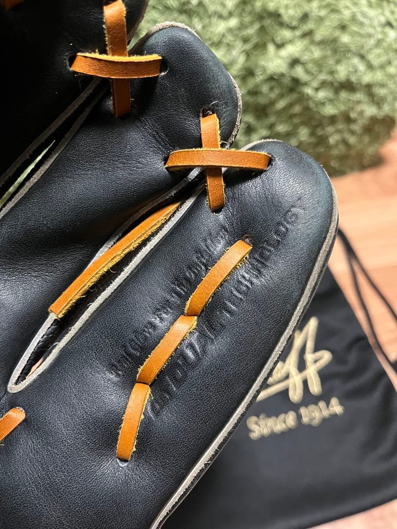 ウィルソンスタッフ デュアル 軟式内野手用87型 　ブラックスーパースキン