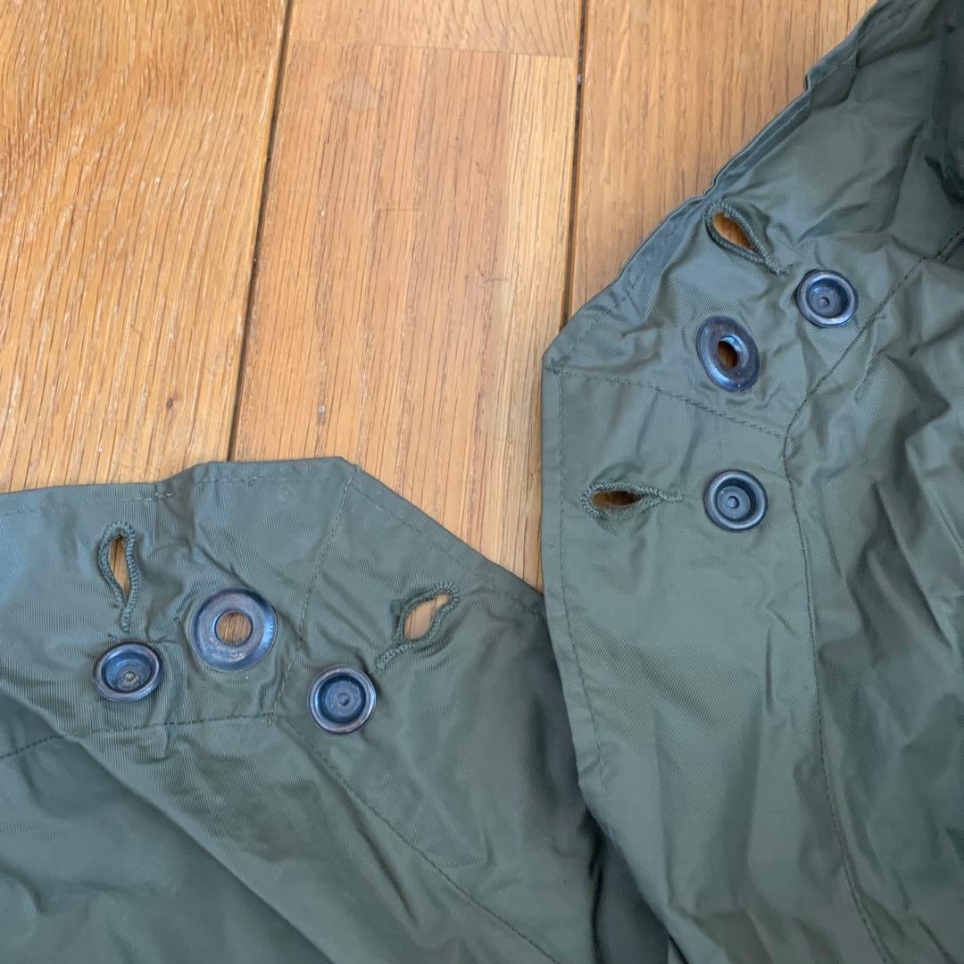 オーストリア軍パップテント　ポリアミド製　使用感あり