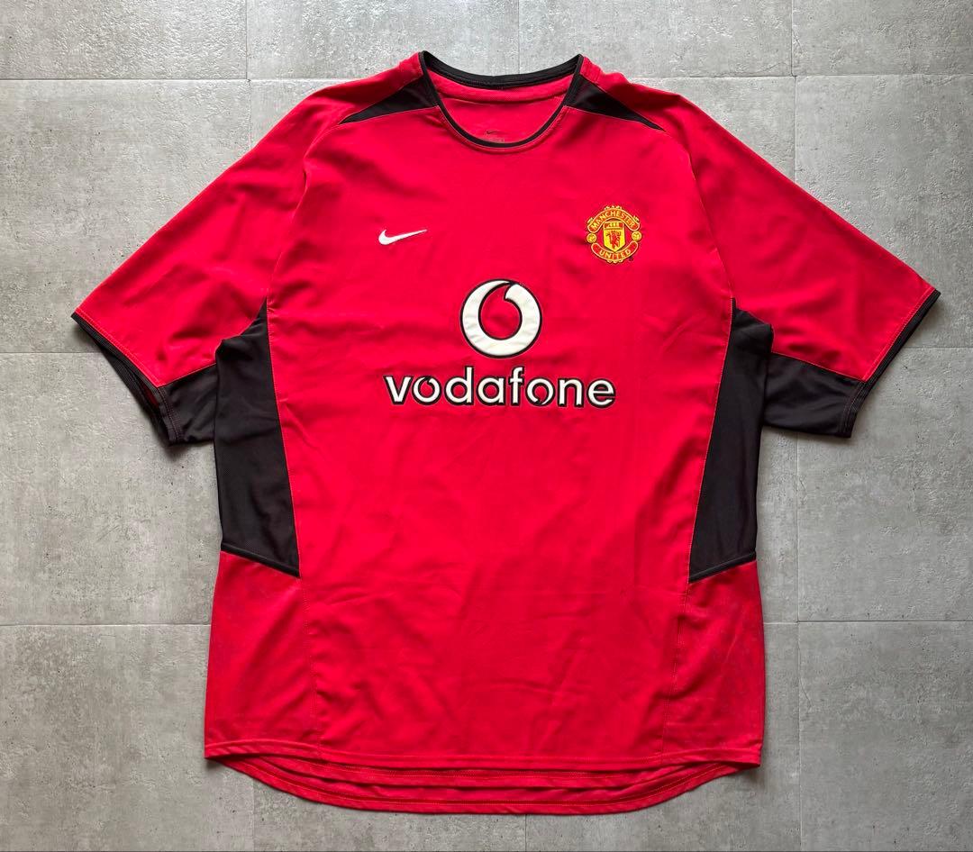 レア　02-03 マンチェスターユナイテッド　ナイキ　ホームユニフォーム