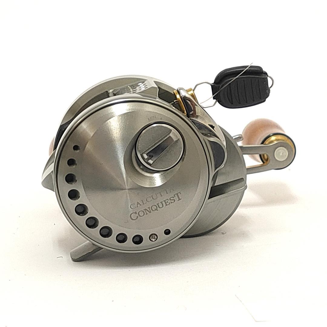 シマノ 23カルカッタコンクエスト BFSXG ハンドルノブ交換 ケース付