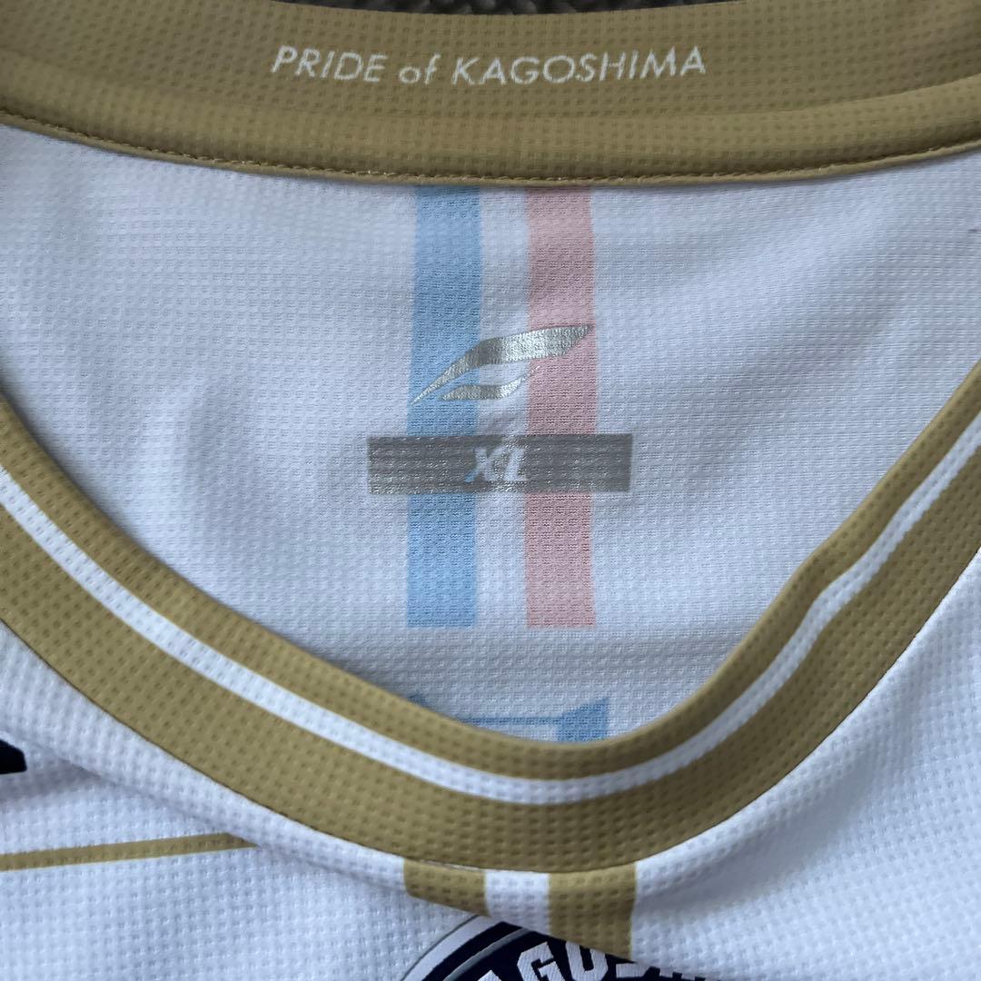 鹿児島ユナイテッドFC オーセンティックユニフォーム 藤本憲明 2024 XL