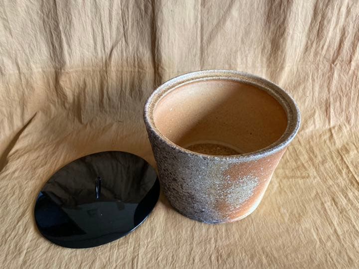 信楽焼　神山直彦作　水差し