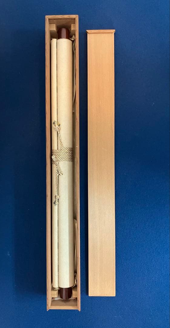 鈴木三朝【蜻蛉／とんぼ】絹本　掛軸（師／荒井寛方・安田靫彦）