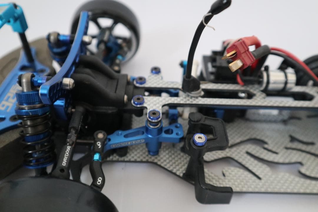 ヨコモ 1/10 RC イマドキSSG OVERDOSEパーツ付 メカ付シャーシ