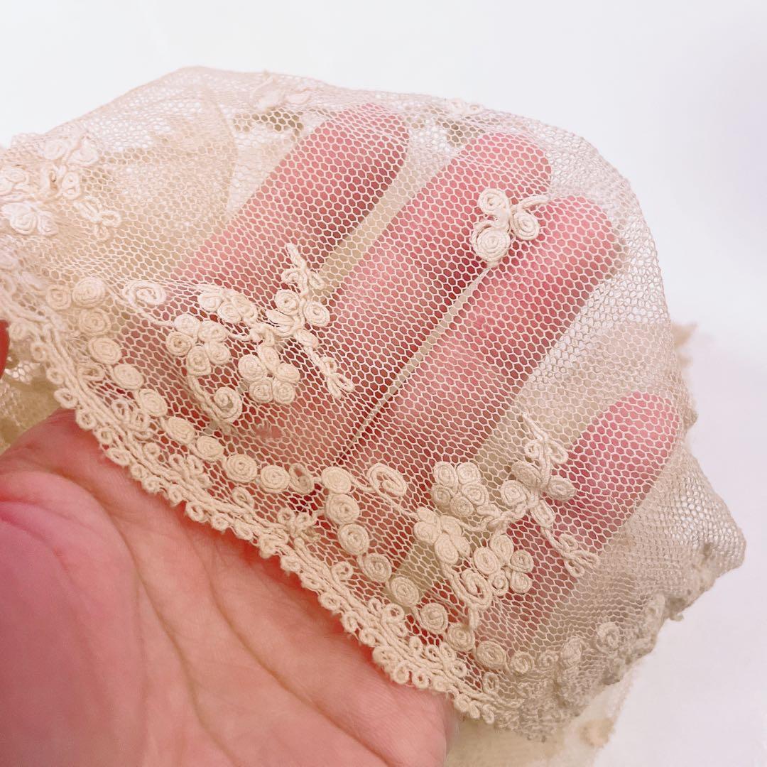 値下げしました✨フランス アンティーク チュール レース