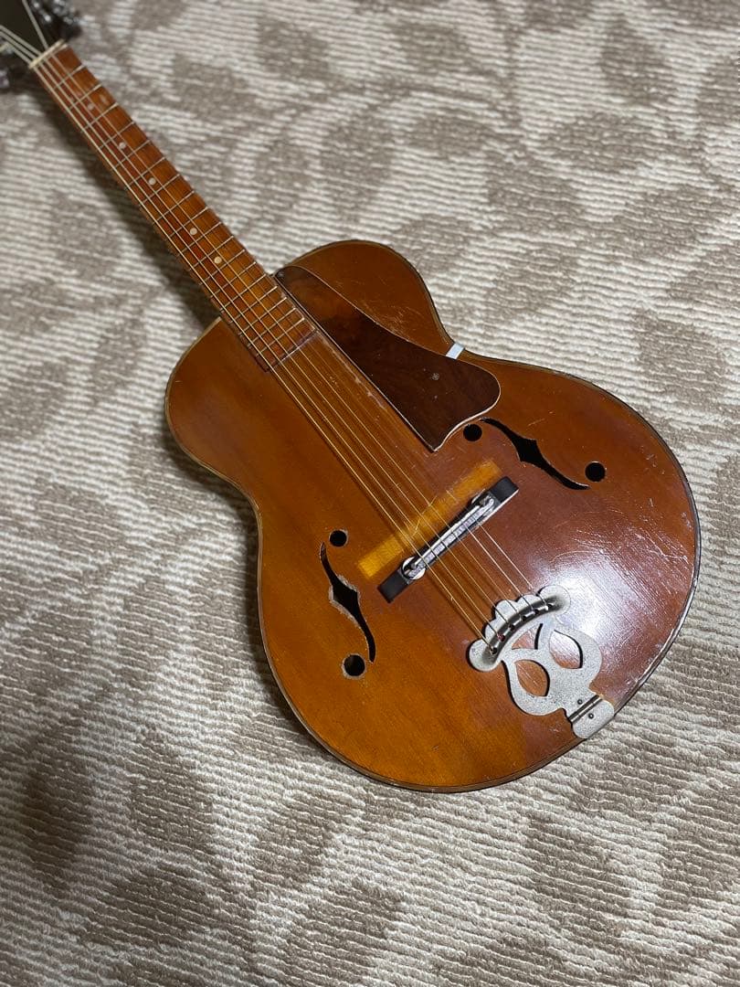 ブランド不明 アーチトップピックギター・フルアコ(50年代後期、60年代)