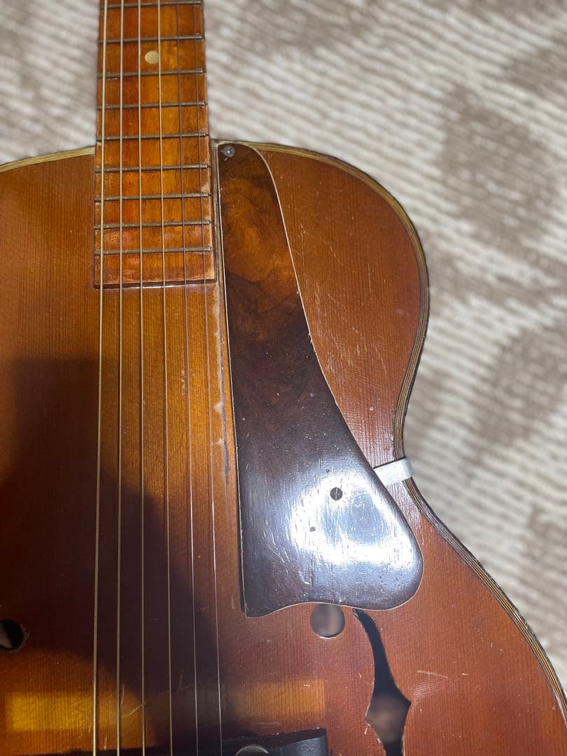 ブランド不明 アーチトップピックギター・フルアコ(50年代後期、60年代)