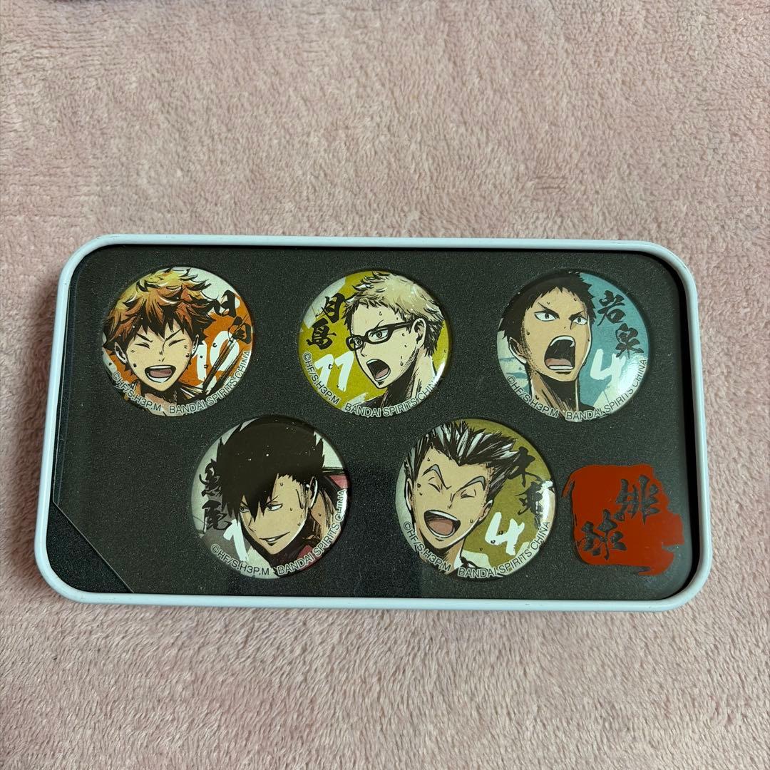 ハイキュー!! キャラクター缶バッジ5個セット
