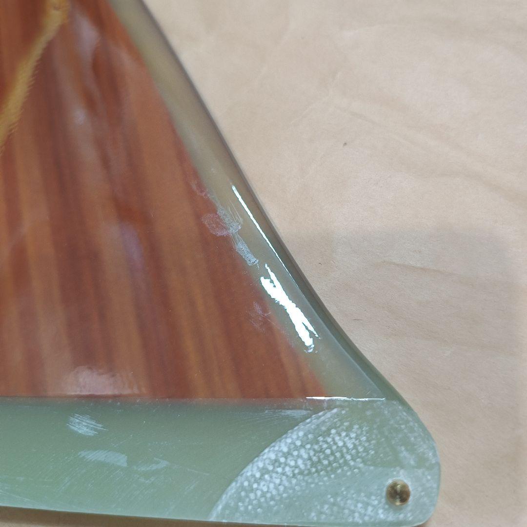 10インチ ロングボード　シングルフィン　ウッドコア　フィン