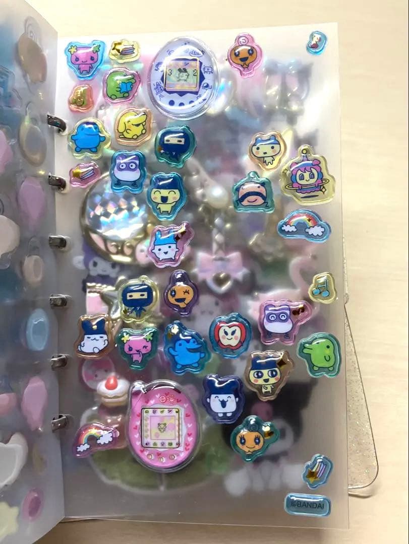 シール帳　ボンボンドロップシール　キャラクターシールコレクションブック