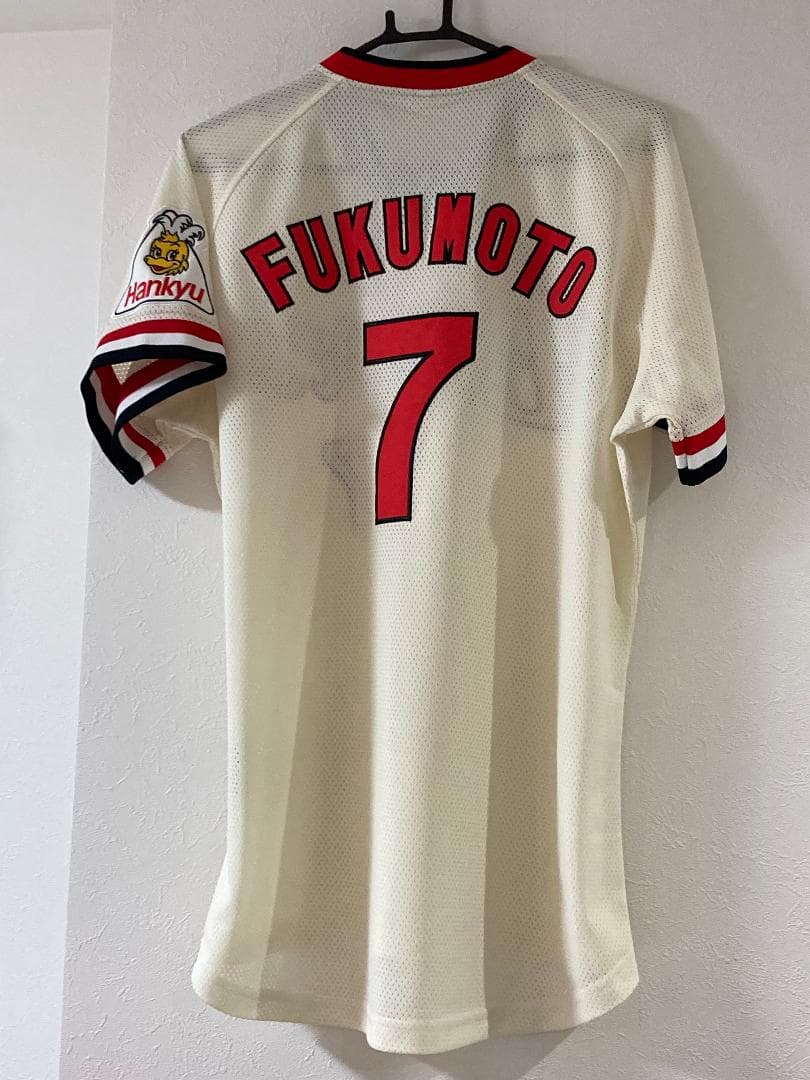 阪急ブレーブス　福本豊 選手　背番号７　復刻ユニフォーム
