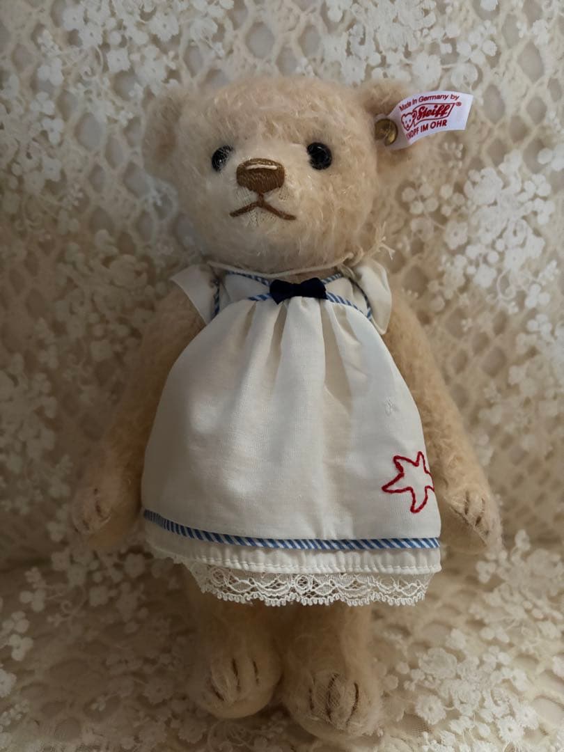 【レア】シュタイフサマードレス035951 JUNE テディベア