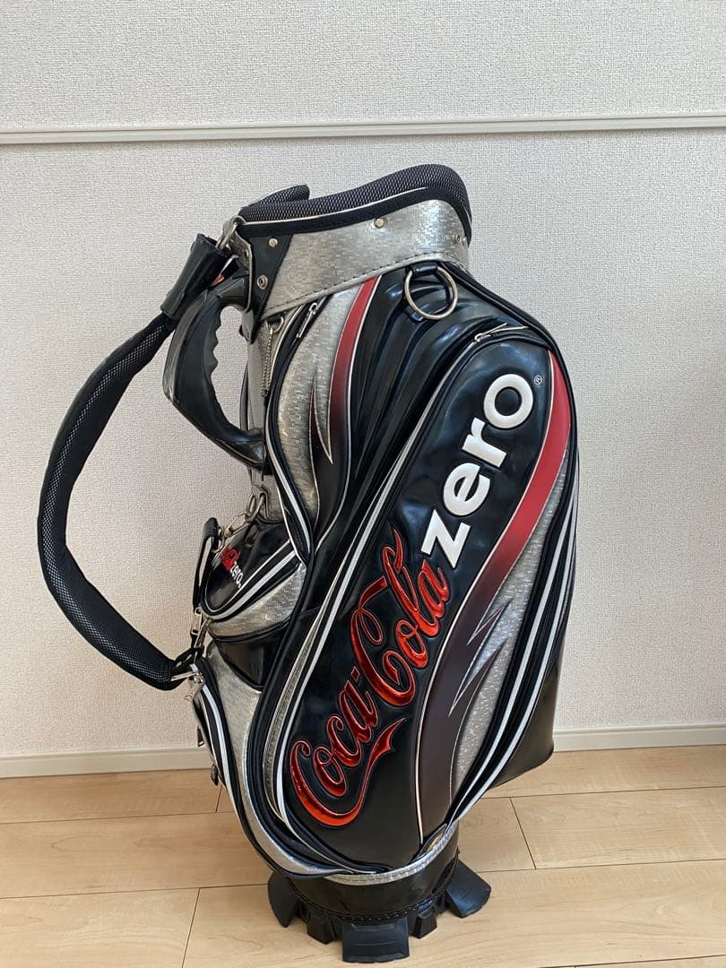 【希少】ゴルフ キャディーバッグ メンズ コカコーラゼロ CocaCola