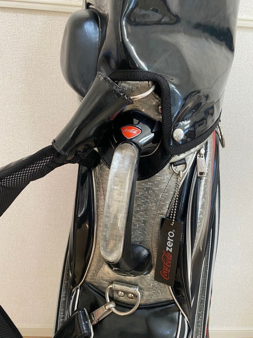 【希少】ゴルフ キャディーバッグ メンズ コカコーラゼロ CocaCola