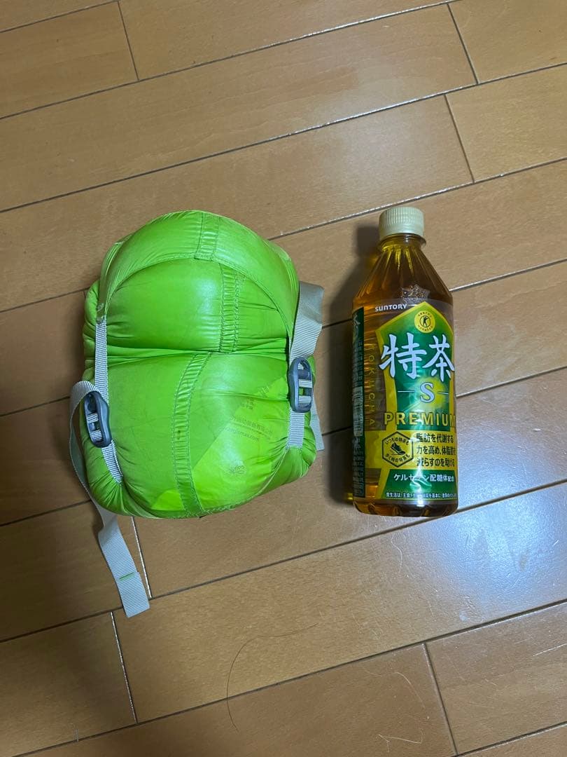 【ほぼ未使用】AEGISMAXシュラフ MINI Mサイズ／グリーン