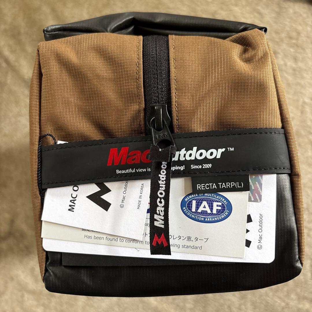 テント・タープ MAC ONE Recta tarp L Ranger Coyote