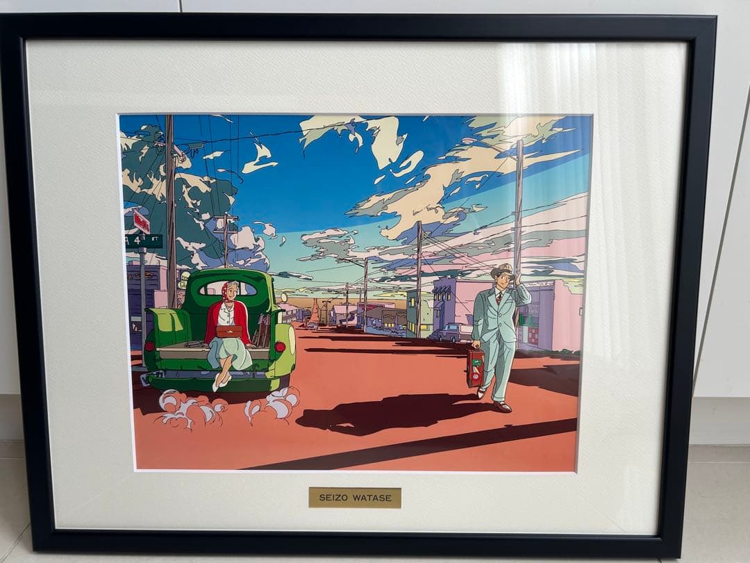 ★わたせせいぞう★TWO ON THE ROAD★サインあり★