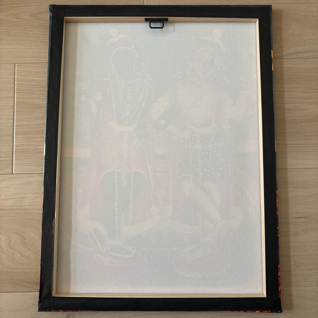 希少、ヒンドゥー教、クリシュナ、プリントキャンバス絵画、インド、神様、ヴィシュヌ