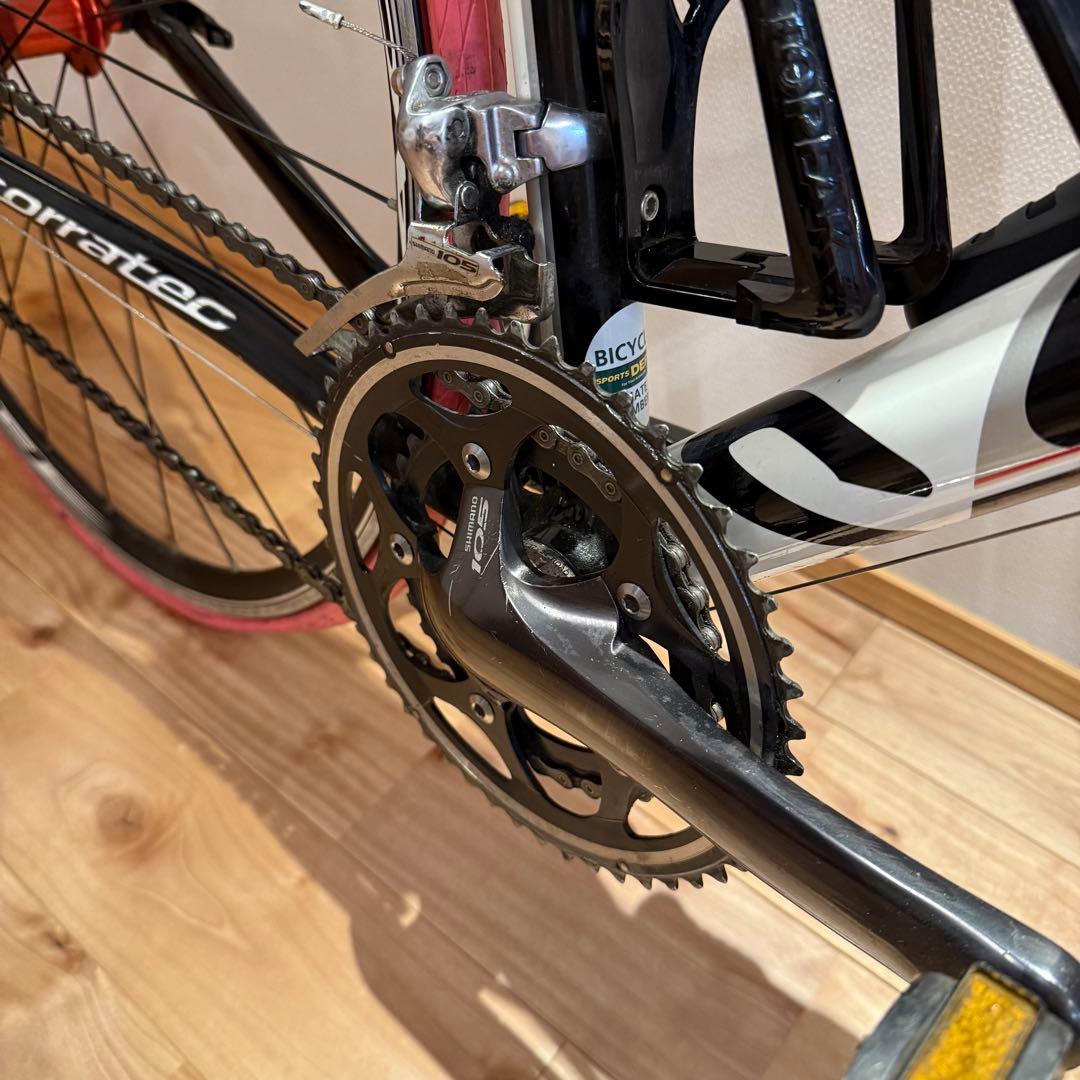 【送料込】CORRATEC 105 ロードバイク R.T CORONES