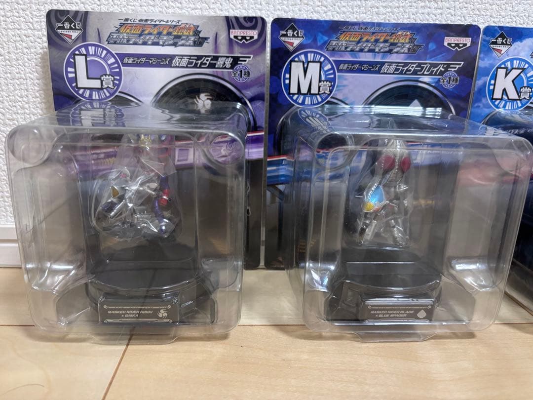 仮面ライダー 一番くじ ライダーマシーンズ編　D～Q賞、ラストワンセット　未開封