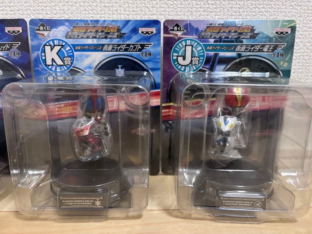 仮面ライダー 一番くじ ライダーマシーンズ編　D～Q賞、ラストワンセット　未開封