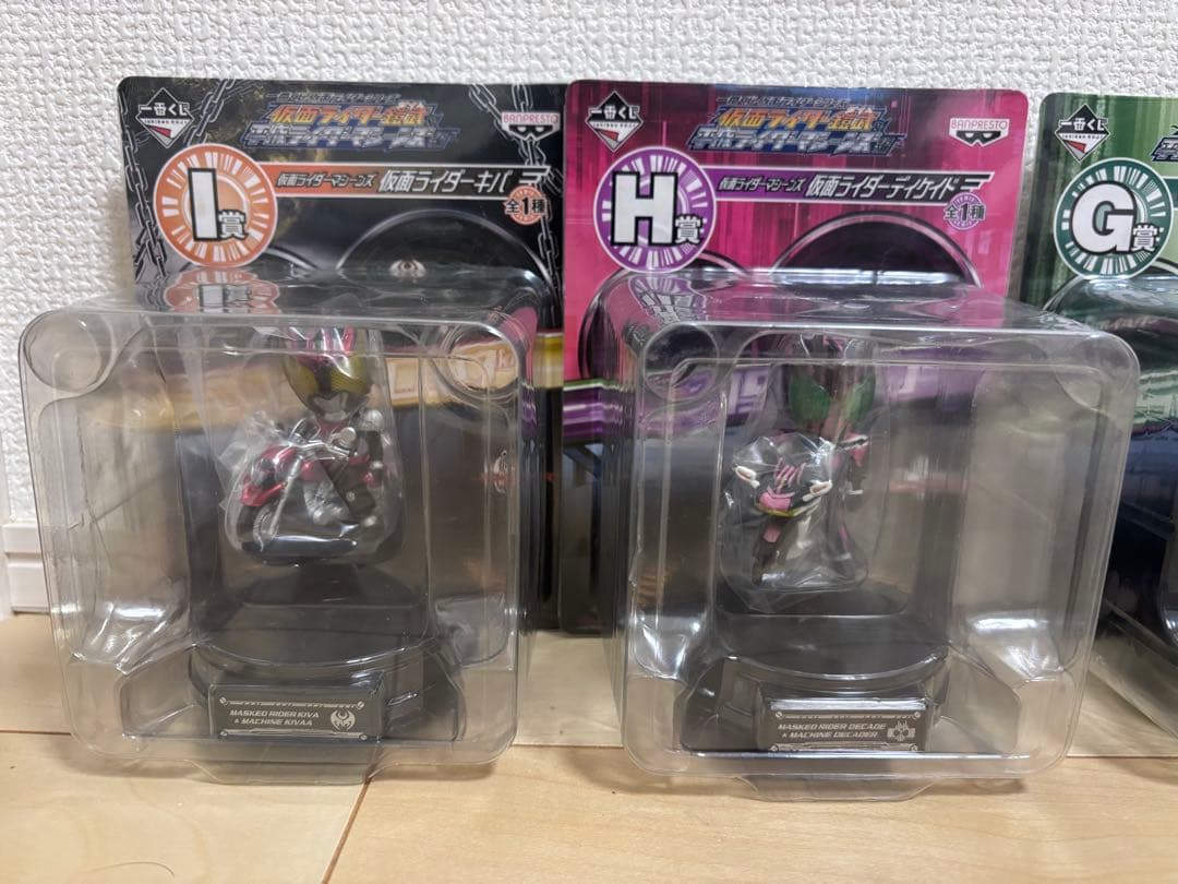 仮面ライダー 一番くじ ライダーマシーンズ編　D～Q賞、ラストワンセット　未開封