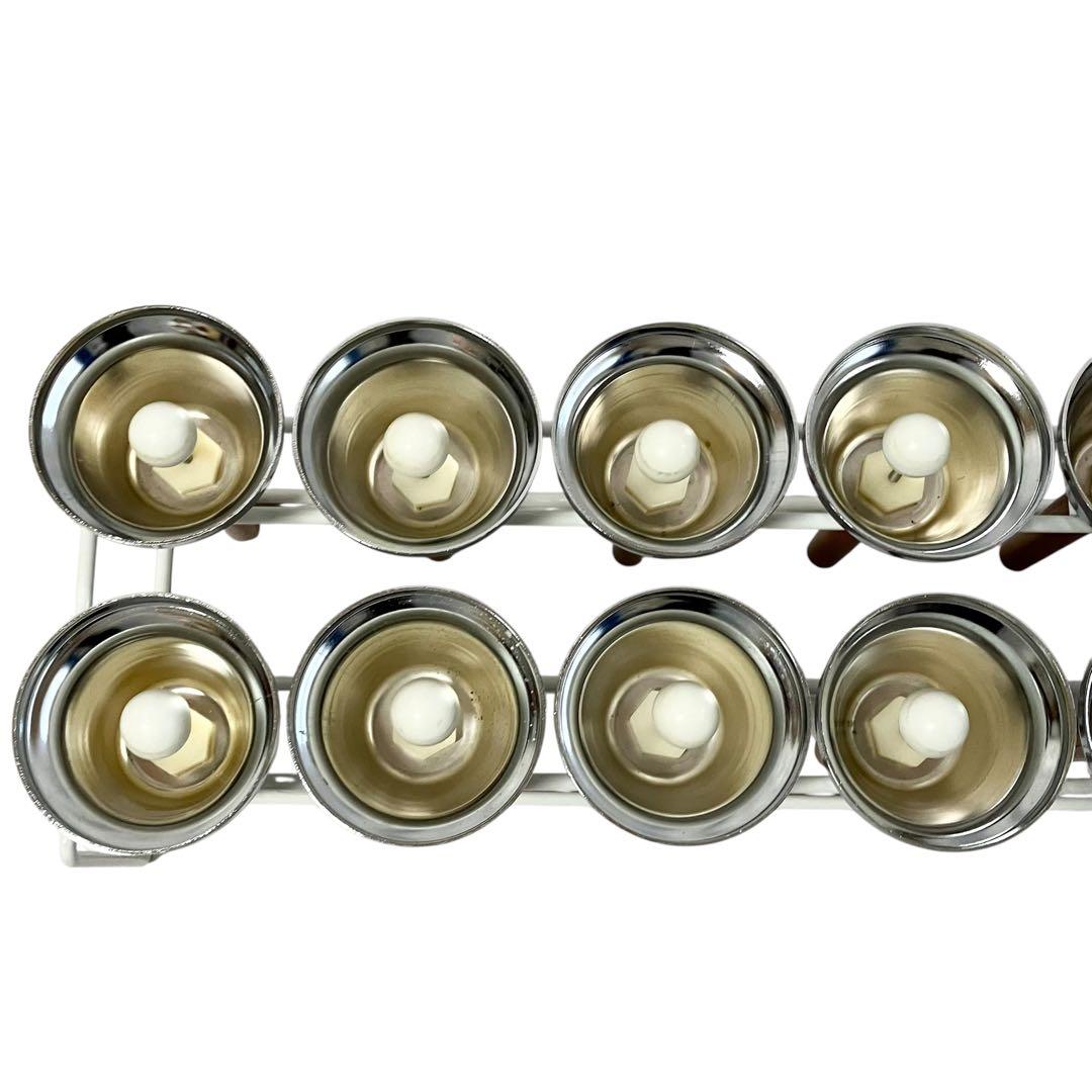 【良品】 ウチダ ミュージックベル 23音 ハンドベル シルバー ケース付