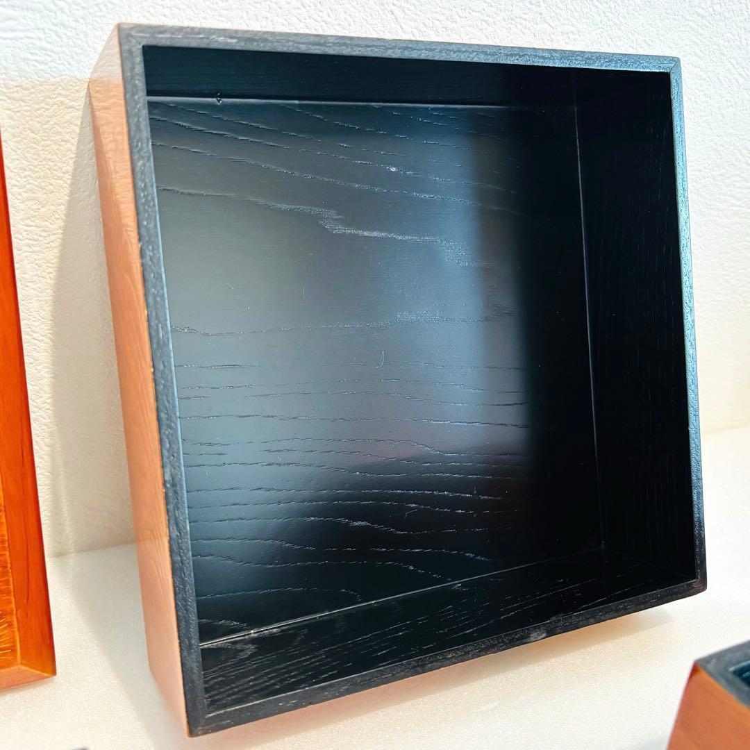 ⭐️ 天然木漆器 松鶴蒔絵 三段重 美品 ⭐️