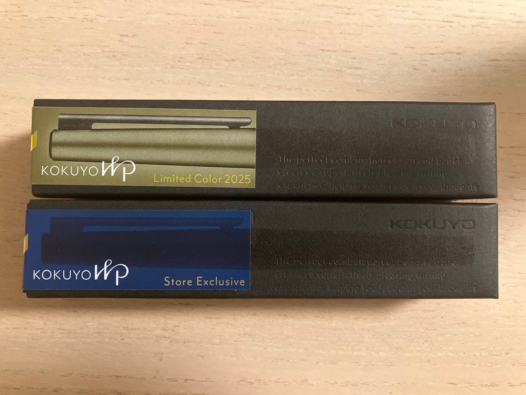 WP 2025限定深緑＋店舗数量限定ミッドナイトブルー　ファインライター　替芯付