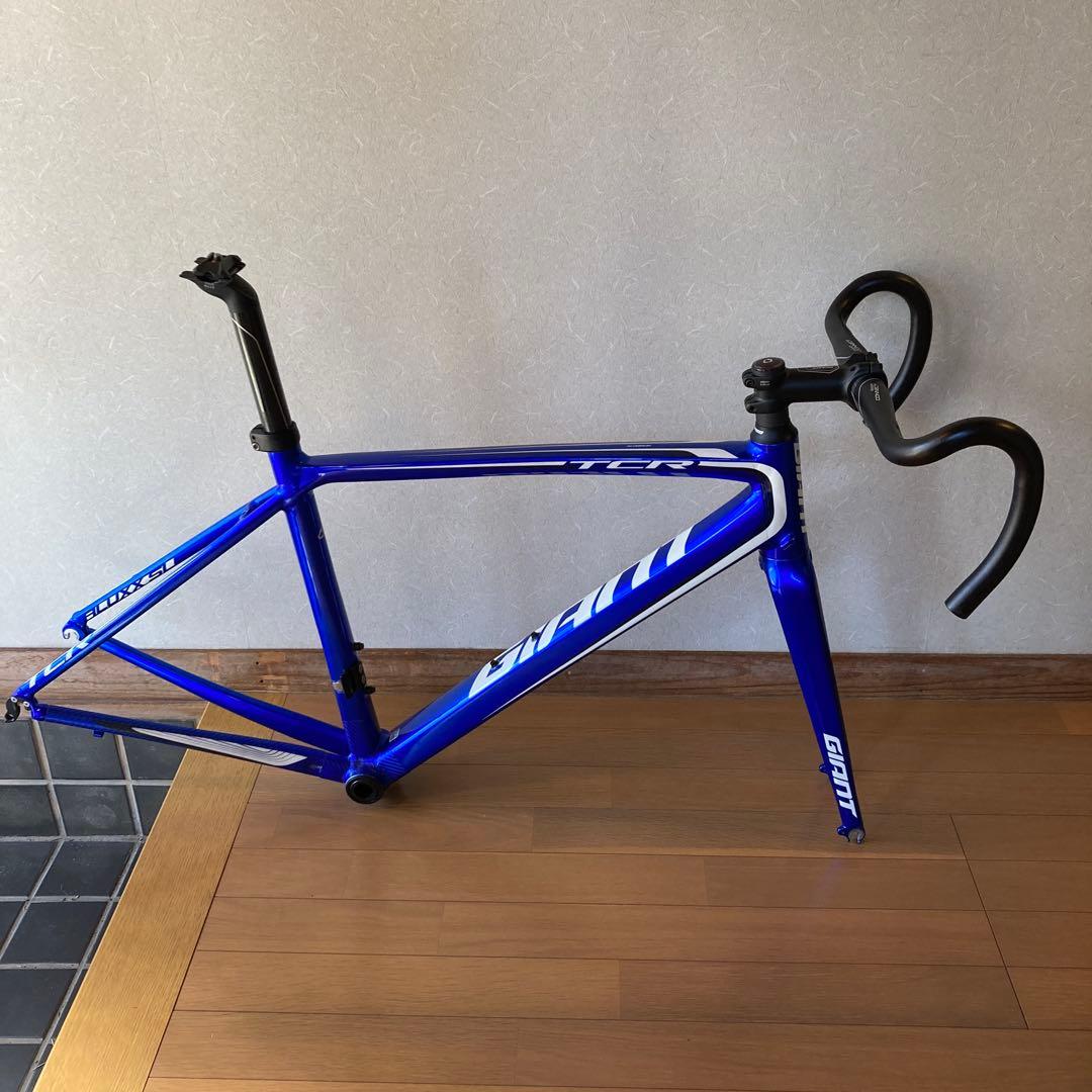 GIANT TCR0 フレームセット Sサイズ クランク ハンドル ステムセット