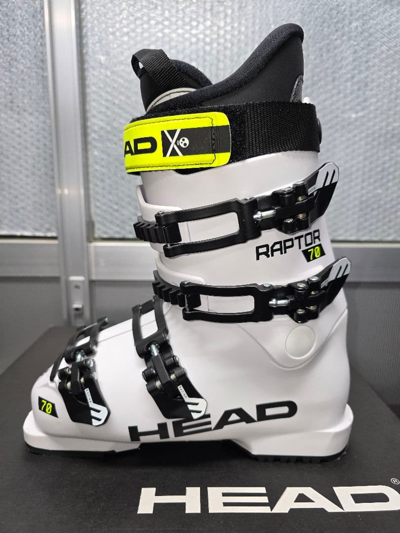 【程度良】HEAD RAPTOR 70 RS ジュニアスキーブーツ 24.5cm