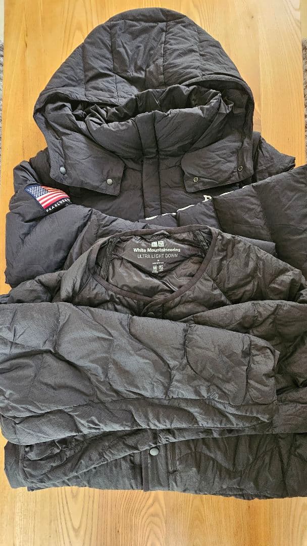 【美品】パーリーゲイツ 2WAYダウンジャケット （M）ネイビー