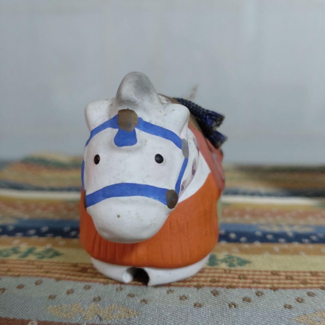 60年くらい前の福馬の土鈴　木箱付き「さくら屋」