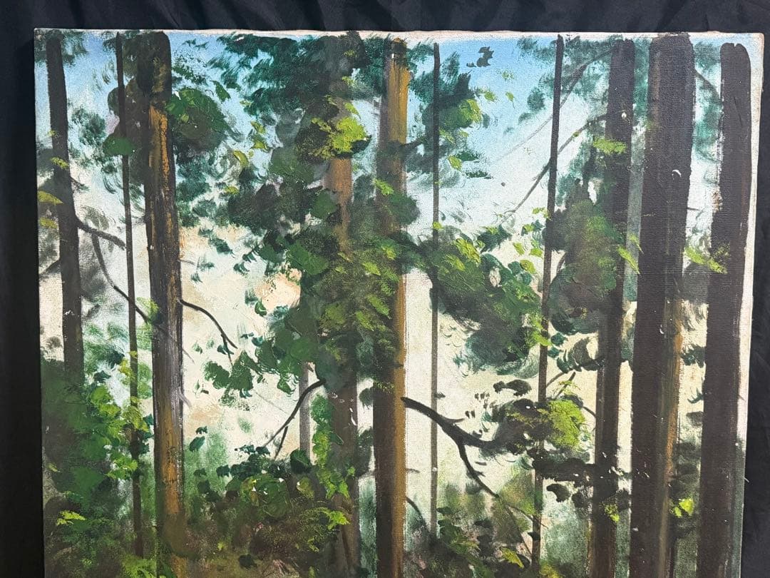 海外で大人気　米国大人気作家　王垂作　山奥　直筆　送料込み250915