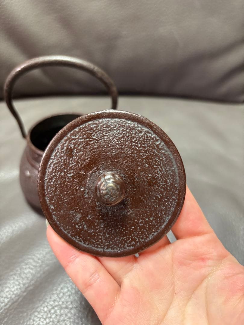 鉄瓶　置物