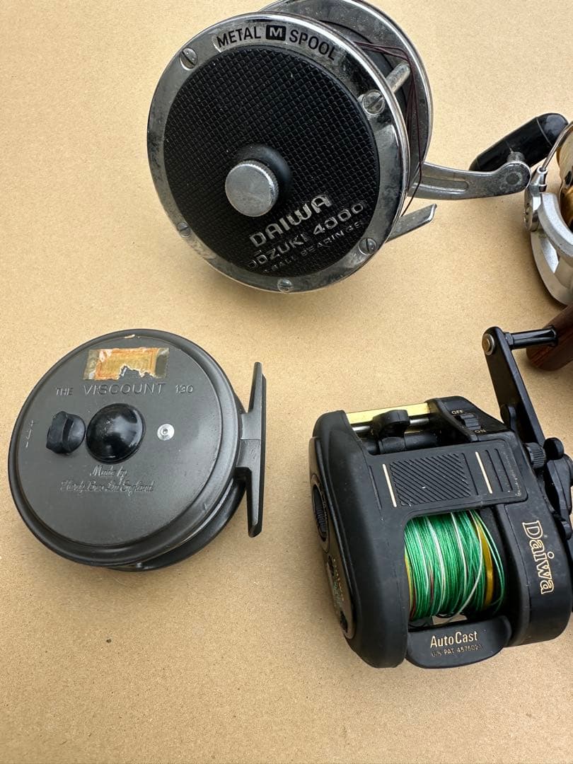Daiwa リールセット ZULU 4000 他