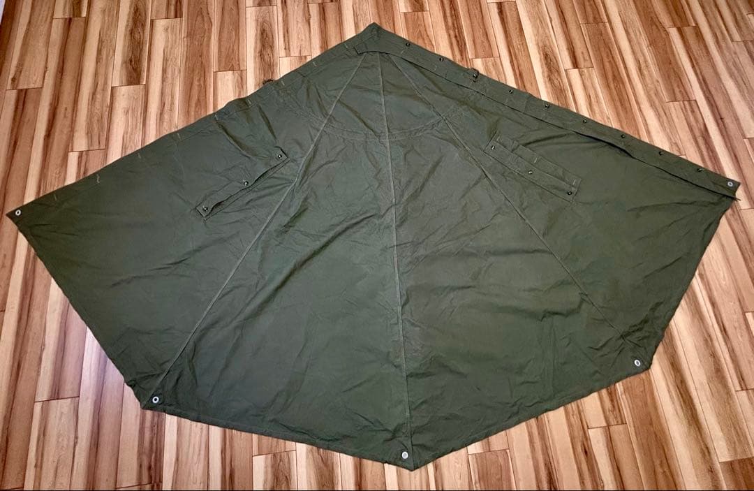 T*.様 ポーランド軍放出品 テントシート 軍幕 サイズ1