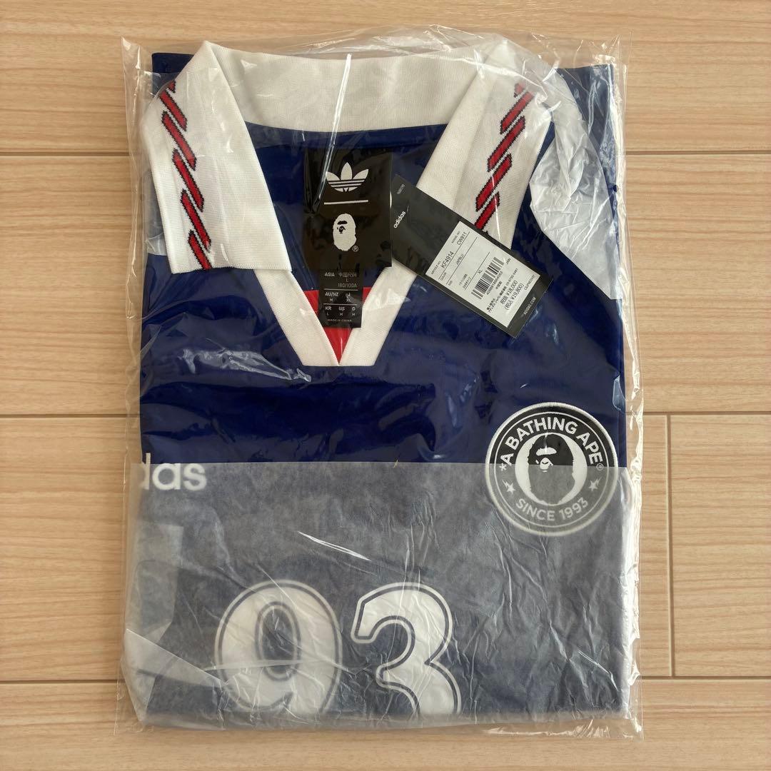 【XLサイズ】adidas × BAPE Flame Jersey