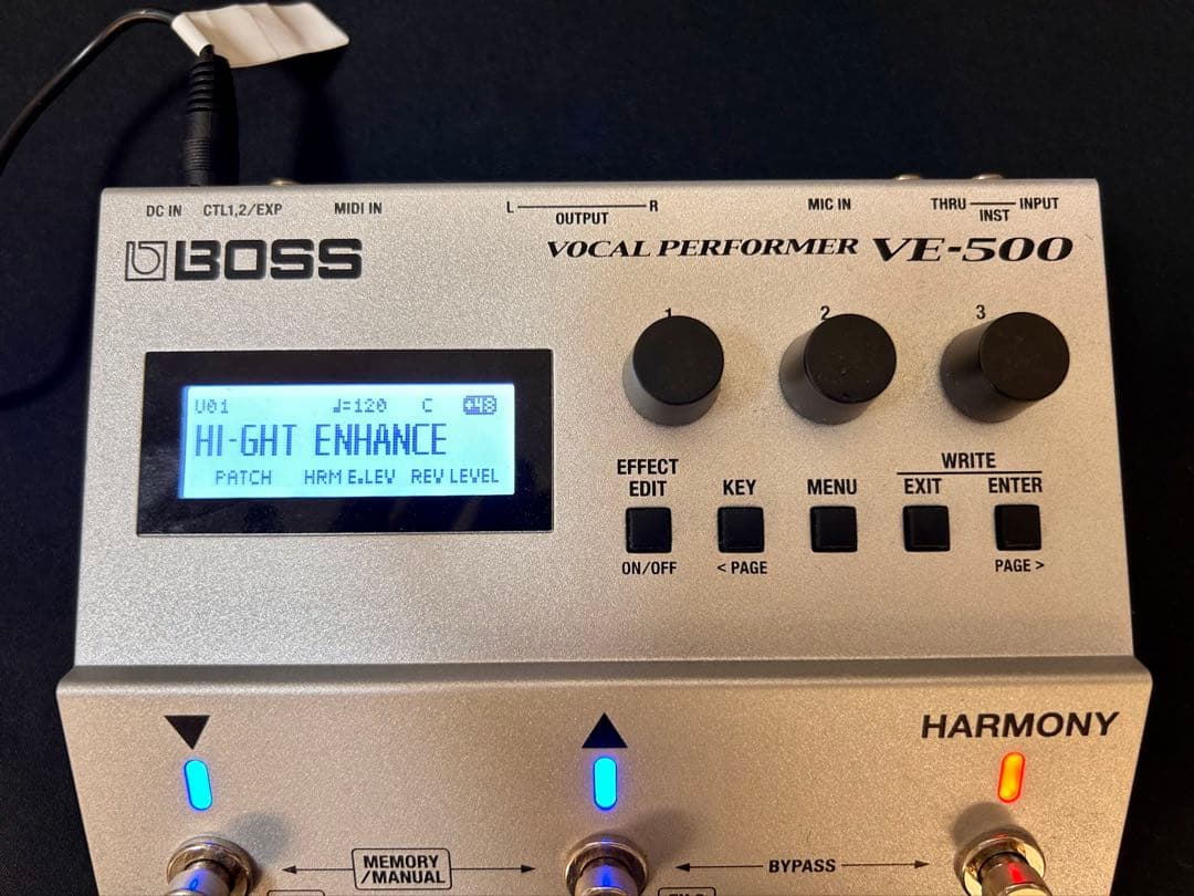 BOSS VE-500 ボーカルエフェクター
