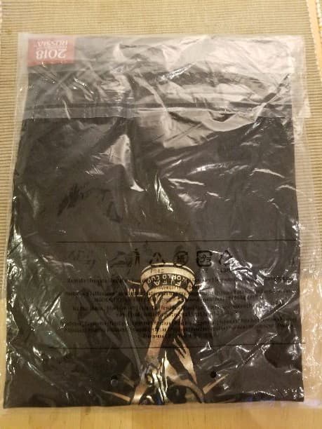 ロシアワールドカップ決勝　会場限定　日付 カード入り　Tシャツ S・M・Lサイズ