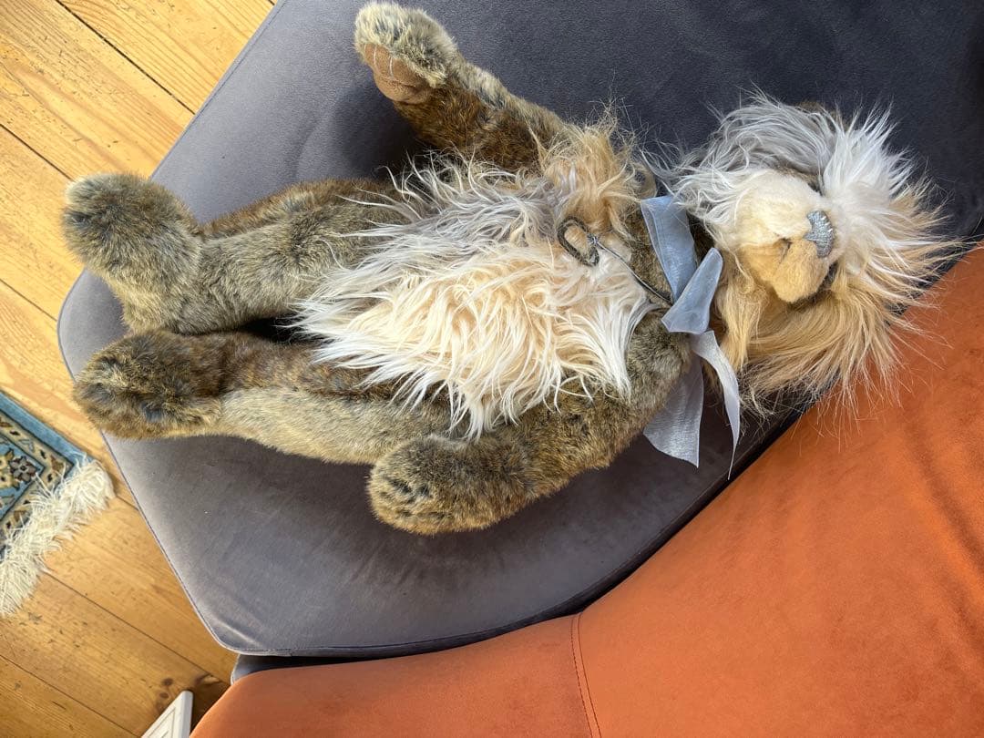 再値下げ　チャーリーベアーズ　テディベア　50cm くらい　足が動きます　作家