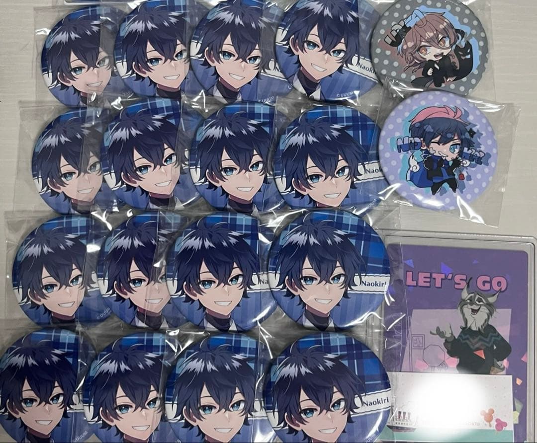 りぅページ 缶バッジ18個