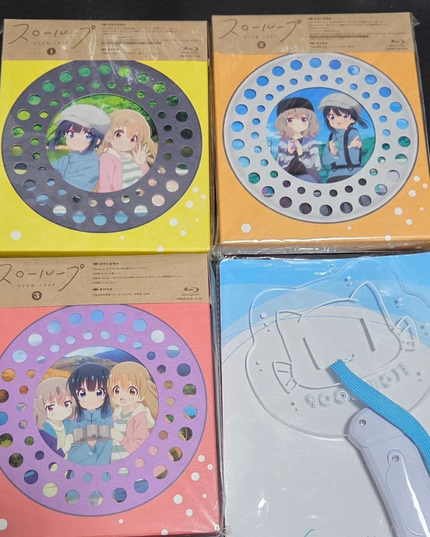スローループ【Blu-ray】(全3巻)+イベントペンライト